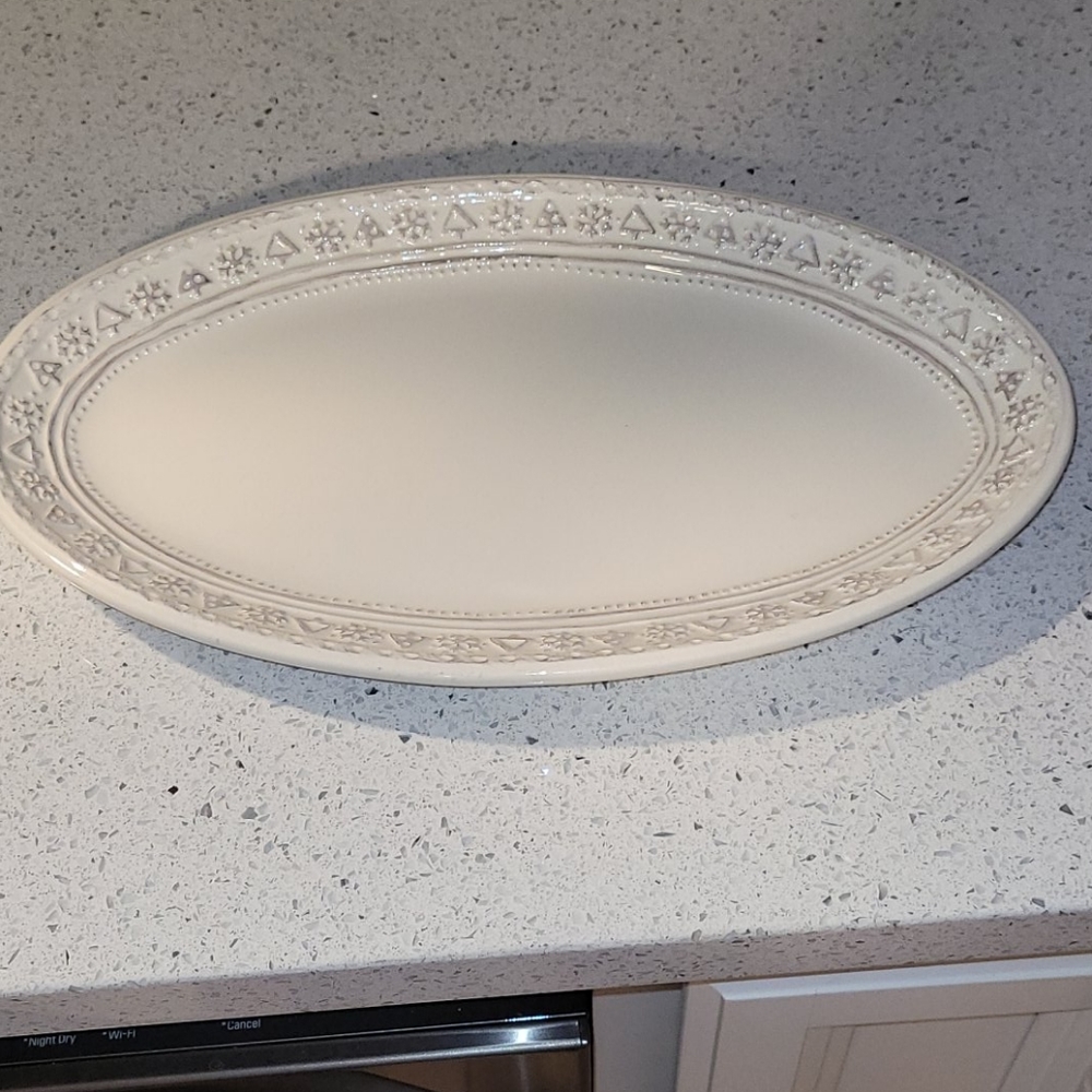 COPY - Christmas glass plate